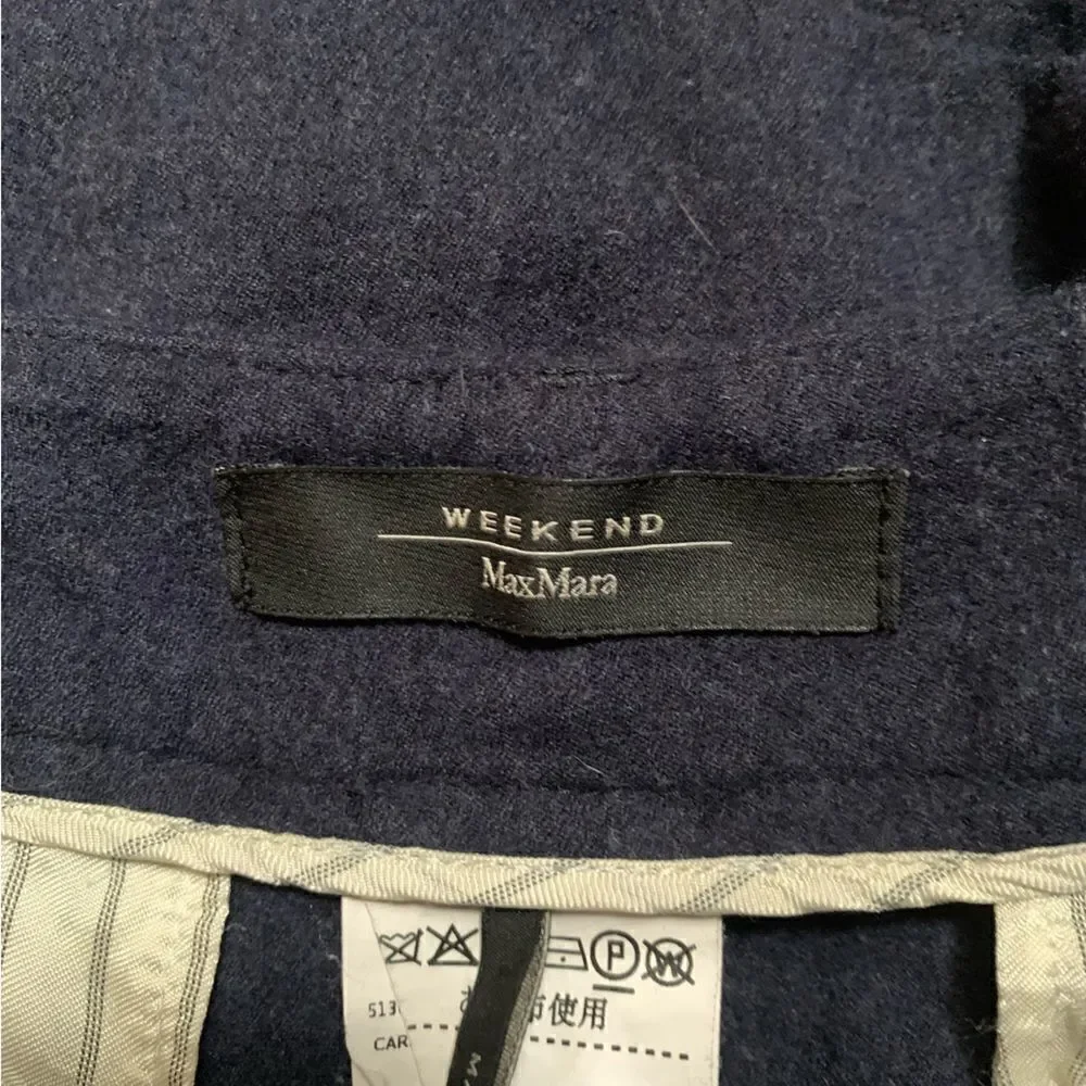 Weekend Max Mara Wool Pants Size 8 - Picture 2 of 6